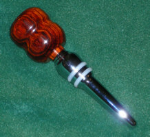 Small Premium Cocobolo Stopper - Style 3