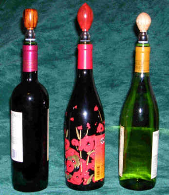 Winebottles with Small Premium Stoppers